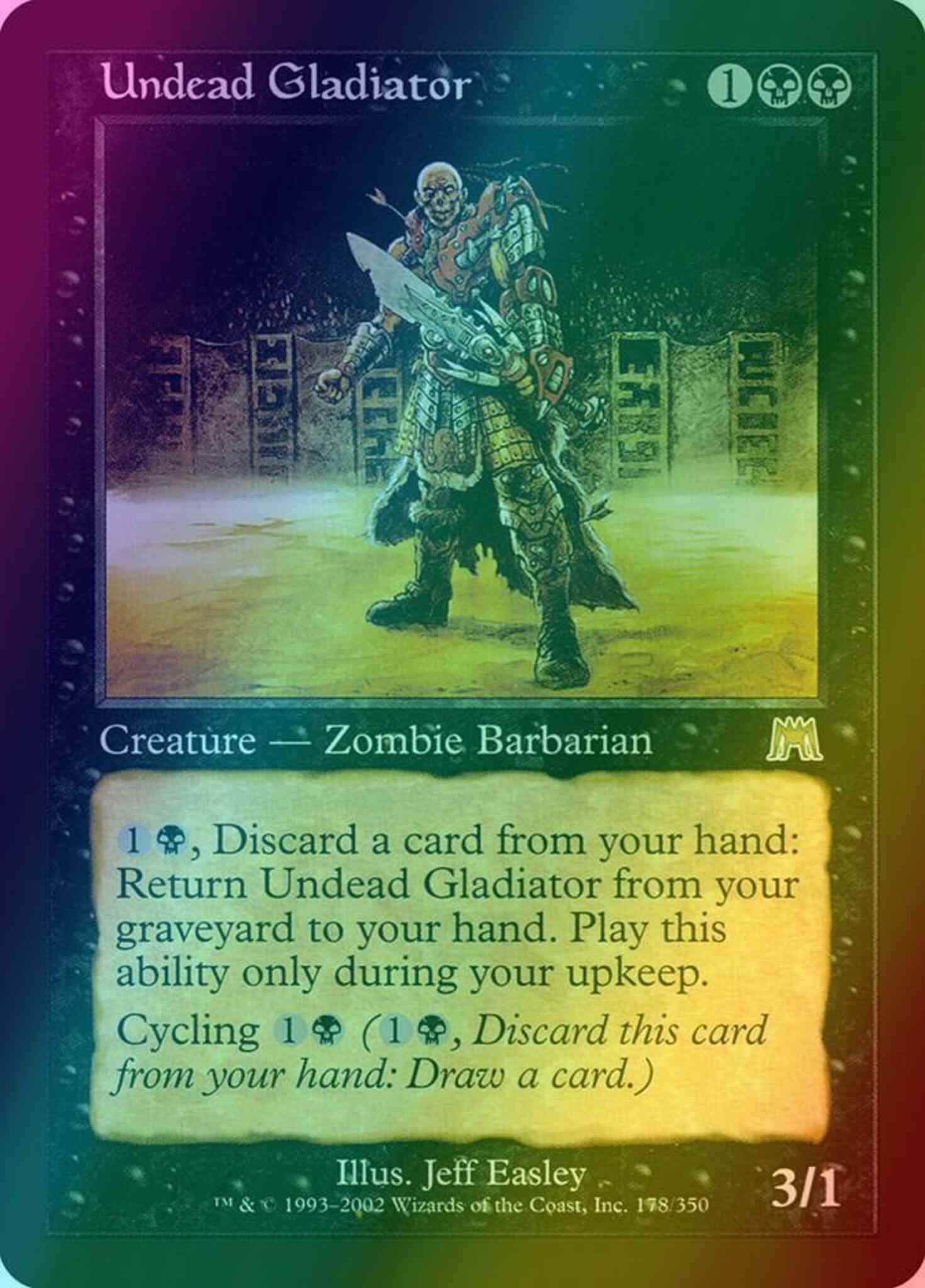 Undead Gladiator [178] [Onslaught] [Foil] – Face to Face Games