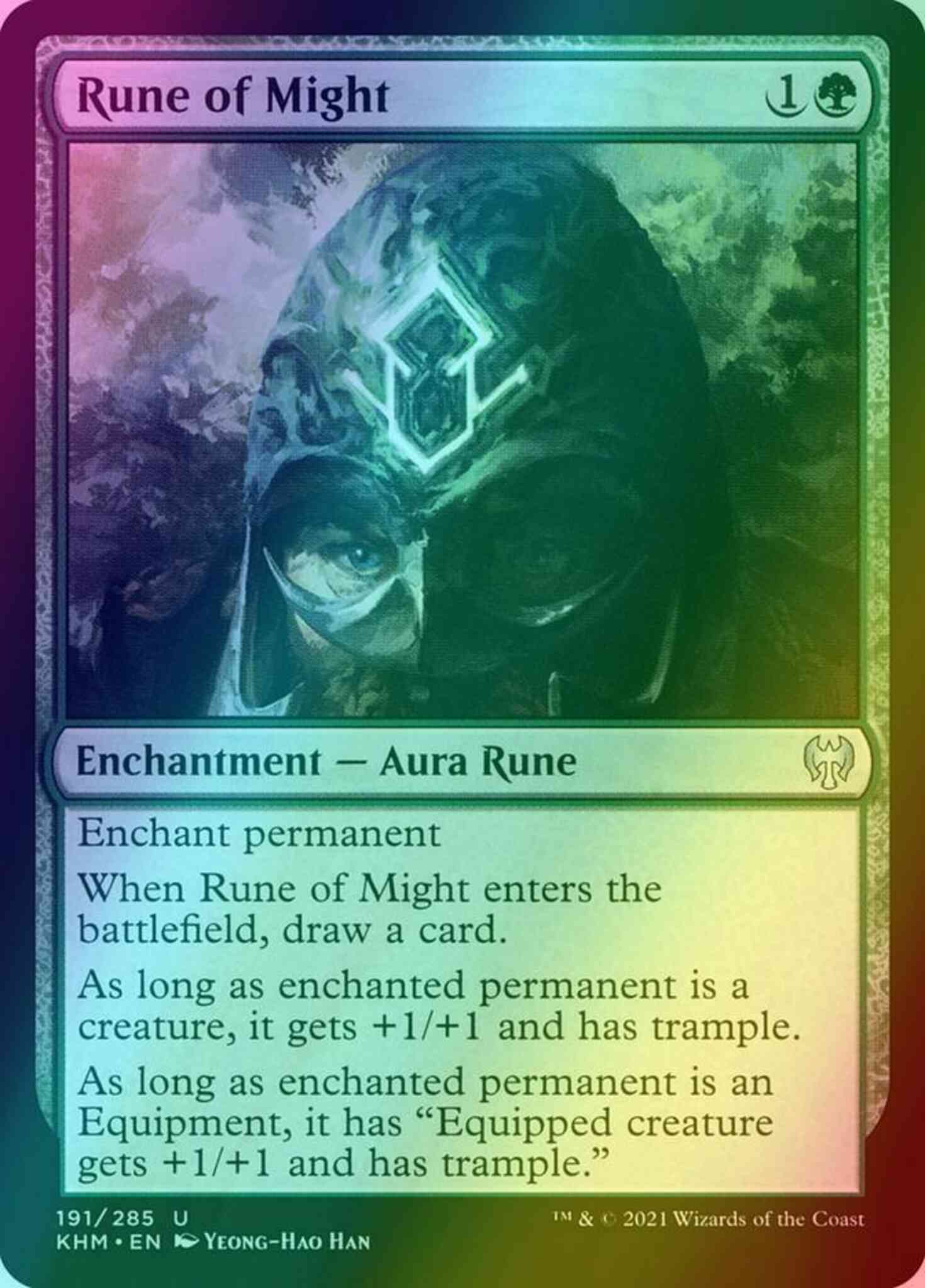 Rune of Might [191] [Kaldheim] [Foil] – Face to Face Games