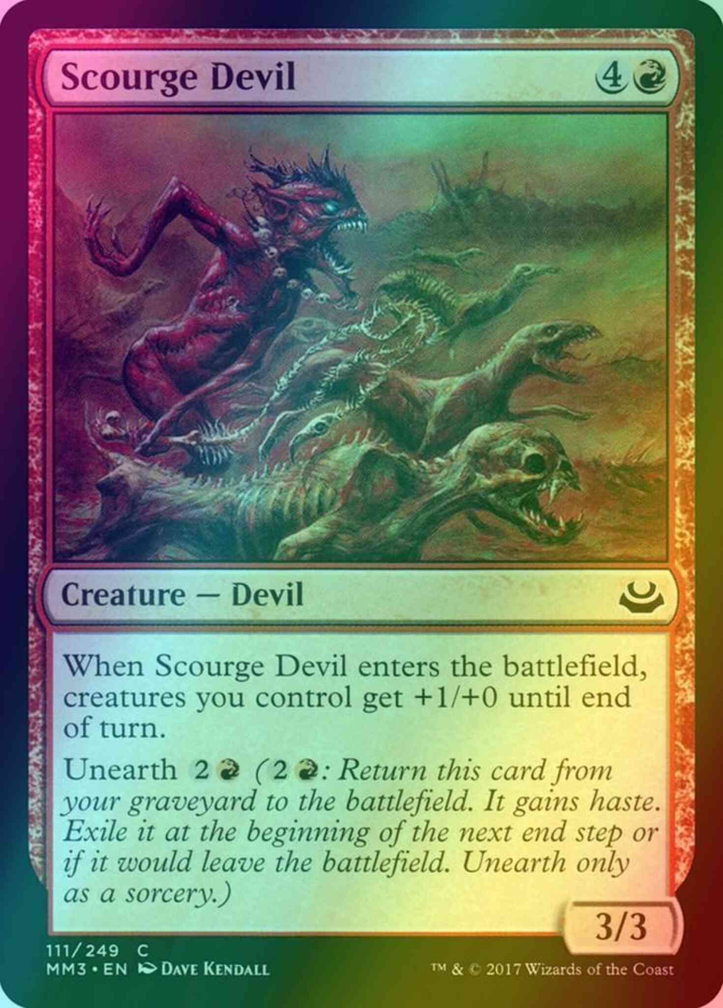 Scourge Devil [111] [Modern Masters 2017] [Foil] – Face to Face Games
