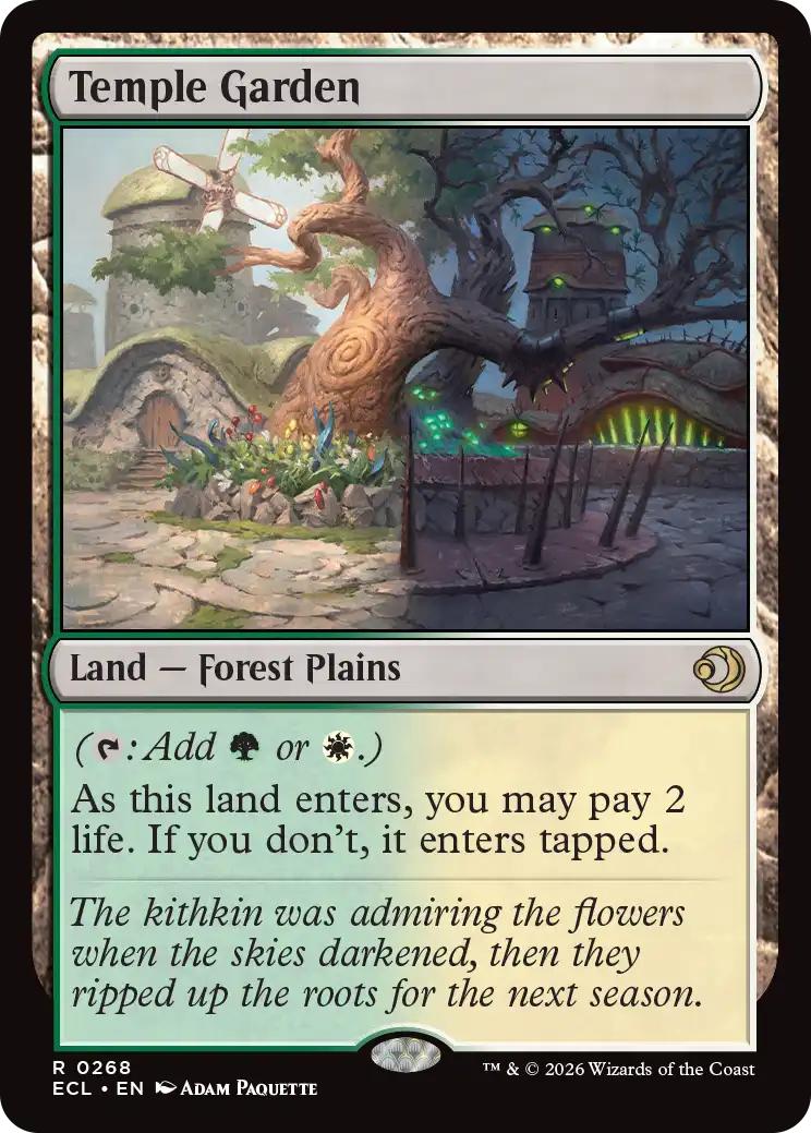 Temple Garden [268] [Lorwyn Eclipsed] [Non-Foil] – Face to Face Games