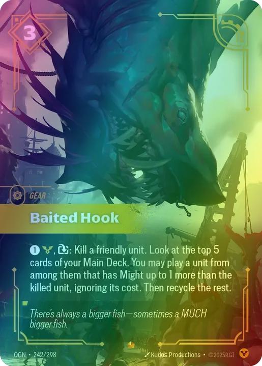 Baited Hook - 242/298 [Origins] [Foil] – Face to Face Games