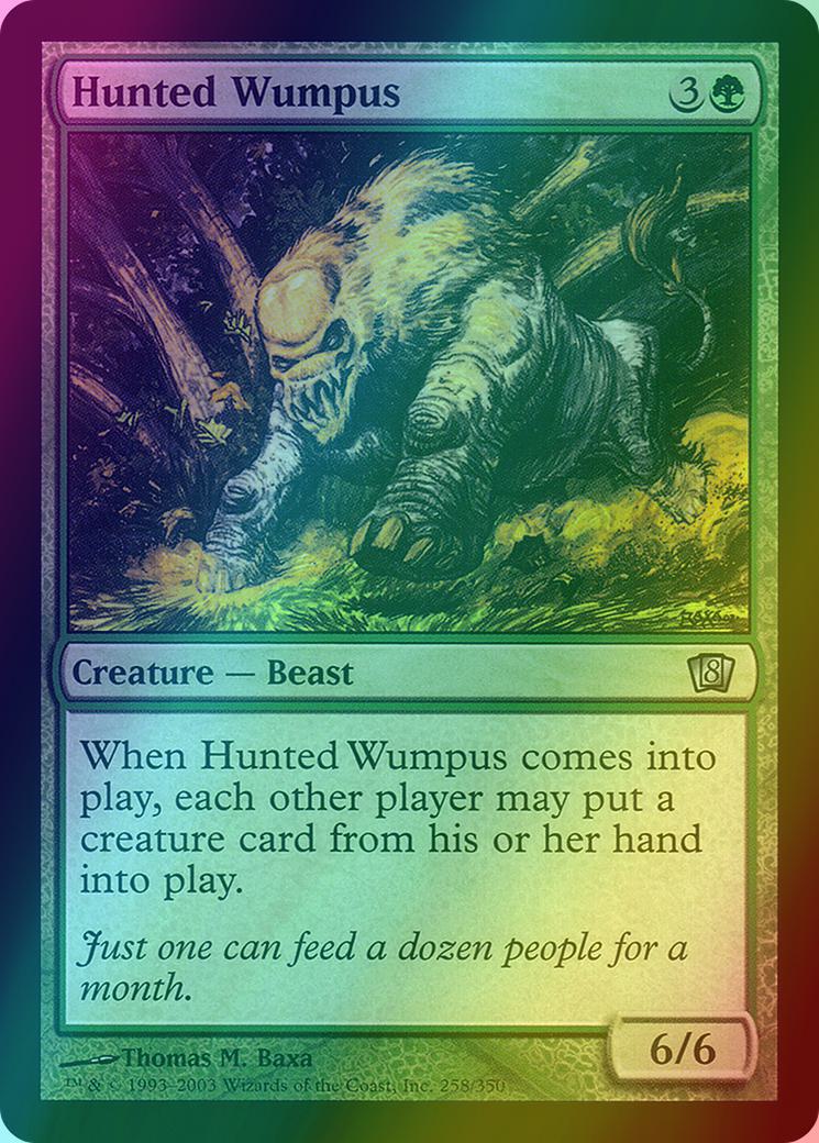 Hunted Wumpus [258x] [Eighth Edition] [Foil] – Face to Face Games
