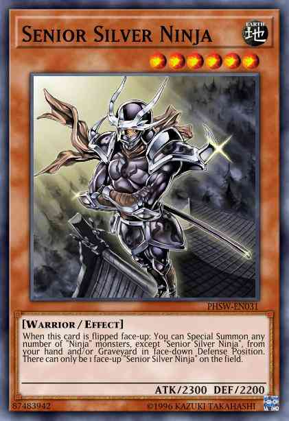 Senior Silver Ninja - PHSW-EN031 - Common - 1st Edition