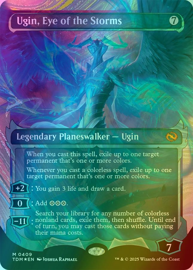 Ugin, Eye of the Storms 嵐の目、ウギン　ハローfoil MTG 嵐の目、ウギン ハローfoil ハローFOIL】嵐の目、ウギン/Ugin, Eye of