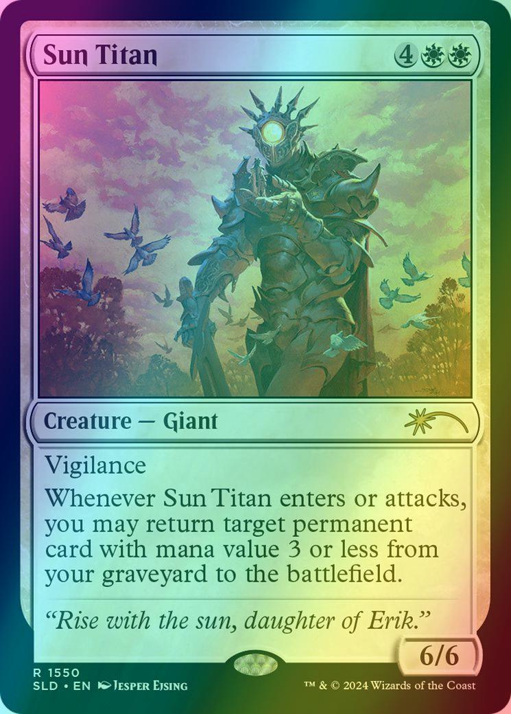 Sun Titan [1550] [Jesper Ejsing] [Secret Lair Drop] [Foil] – Face to Face  Games