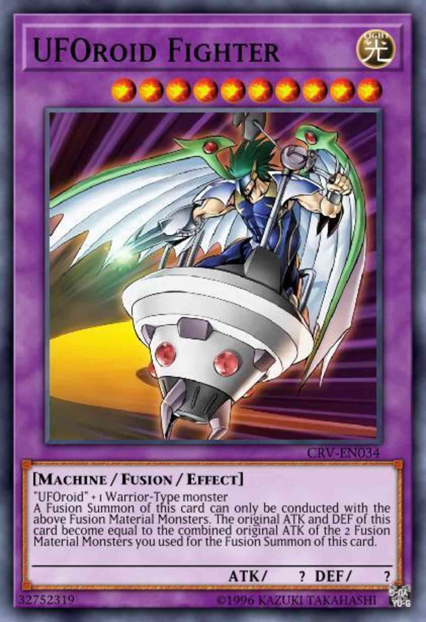 UFOroid Fighter - CRV-EN034 - Ultimate Rare - Unlimited