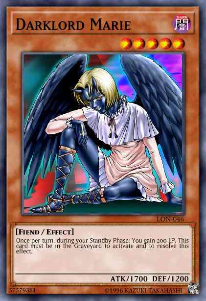 Darklord Marie (Marie the Fallen One) - DESO-EN046 - Super Rare - 1st Edition