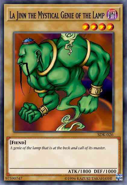 La Jinn the Mystical Genie of the Lamp - RP01-EN085 - Super Rare - Unlimited