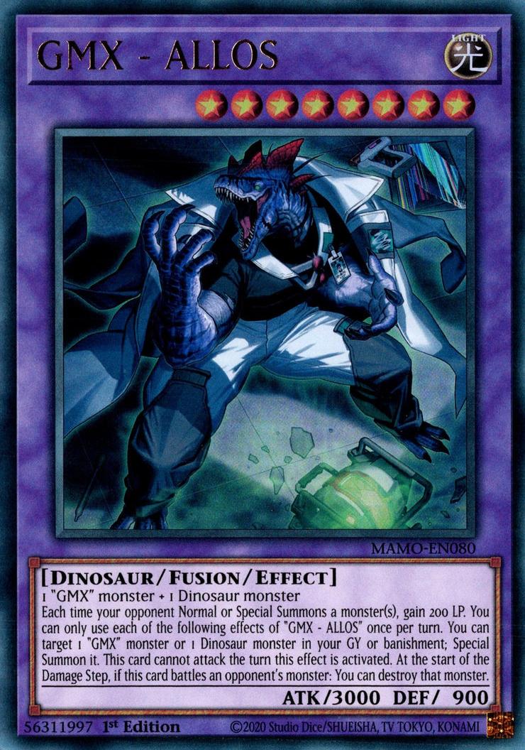 GMX - ALLOS - MAMO-EN080 - Ultra Rare - 1st Edition