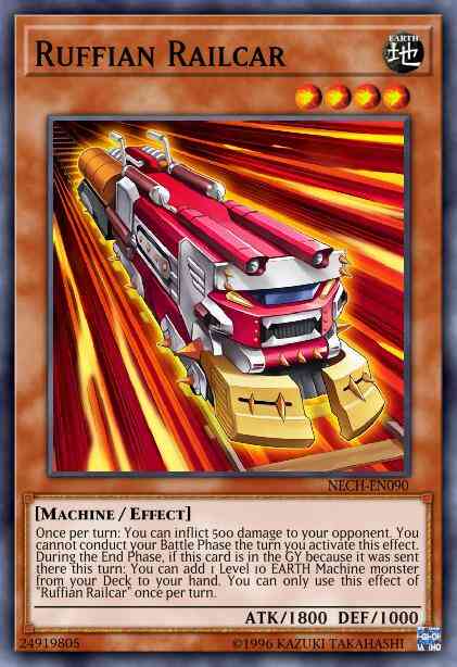 Ruffian Railcar - NECH-EN090 - Common - Unlimited
