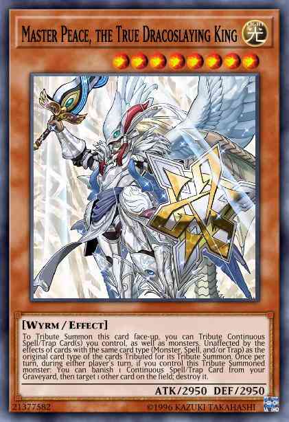 Master Peace, the True Dracoslaying King - MACR-EN024 - Secret Rare - Unlimited