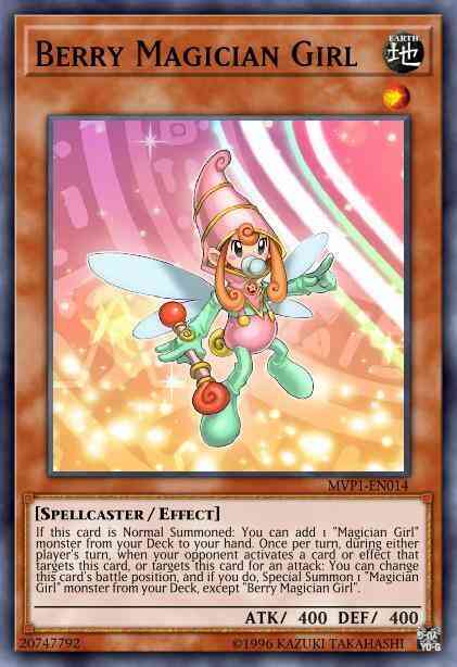 Berry Magician Girl - MVP1-ENG14 - Gold Rare - 1st Edition
