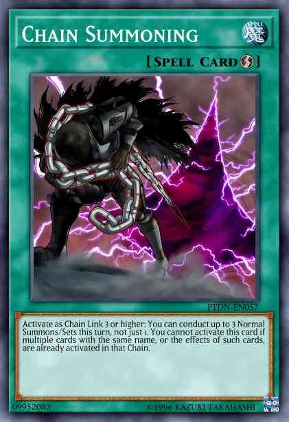 Chain Summoning - PTDN-EN057 - Common - 1st Edition