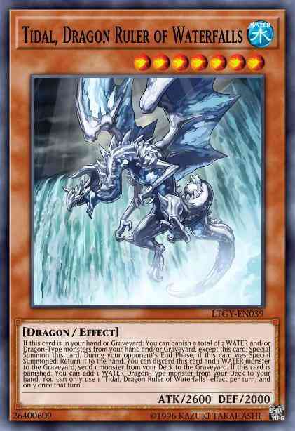 Tidal, Dragon Ruler of Waterfalls - CT10-EN001 - Secret Rare - Limited