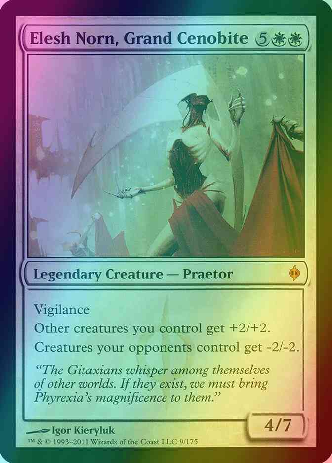 Elesh Norn, Grand Cenobite [9] [New Phyrexia] [Foil] – Face to Face Games
