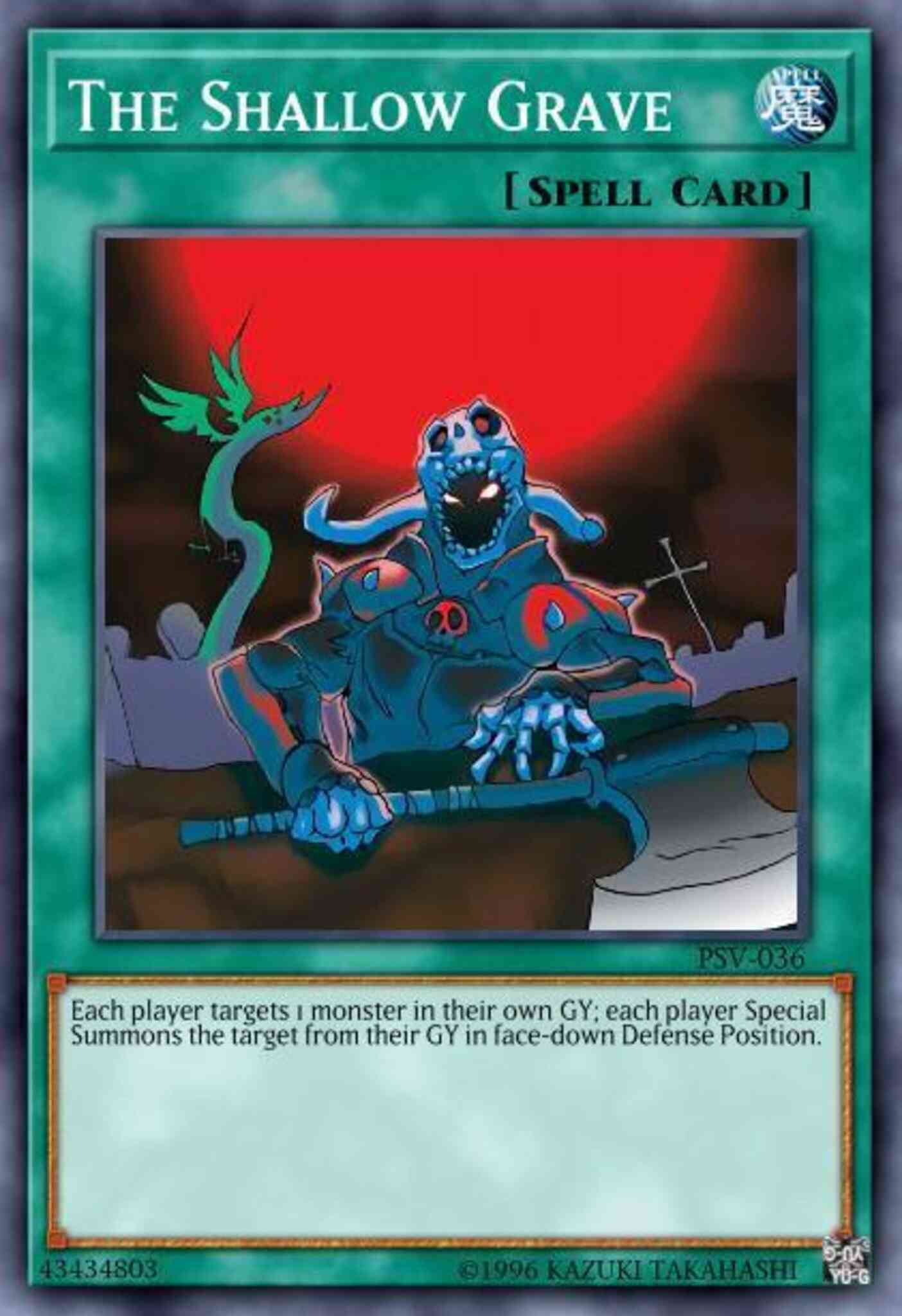The Shallow Grave Dt03-en091 Common 1st Edition Yu-Gi-Oh! The