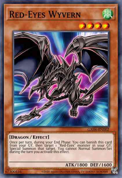 Red-Eyes Wyvern - SR02-EN010 - Common - 1st Edition