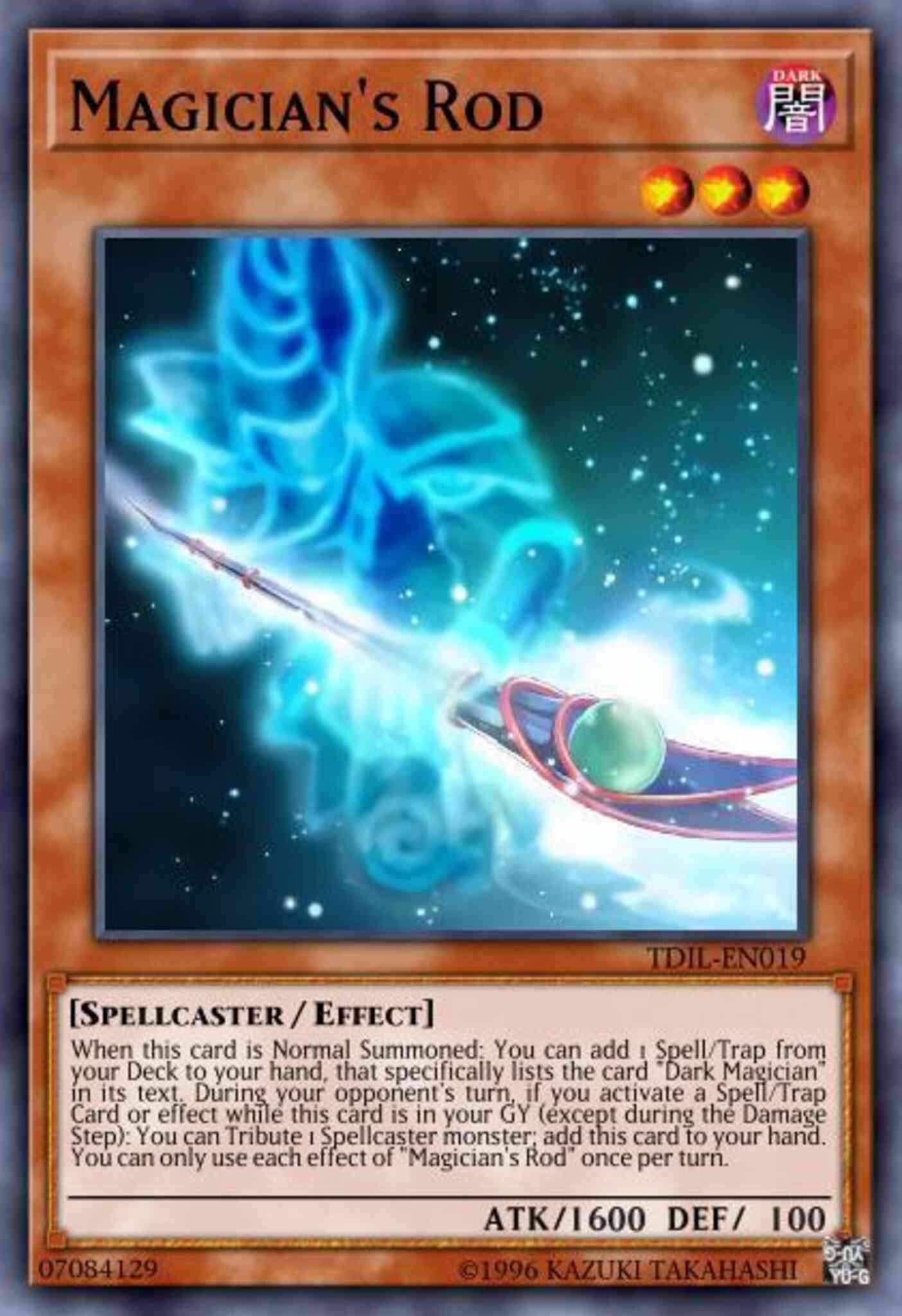 Magician's Rod - LED6-EN008 - Common - 1st Edition