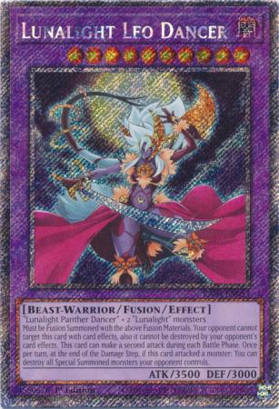 Lunalight Leo Dancer - RA04-EN053 - Platinum Secret Rare - 1st Edition
