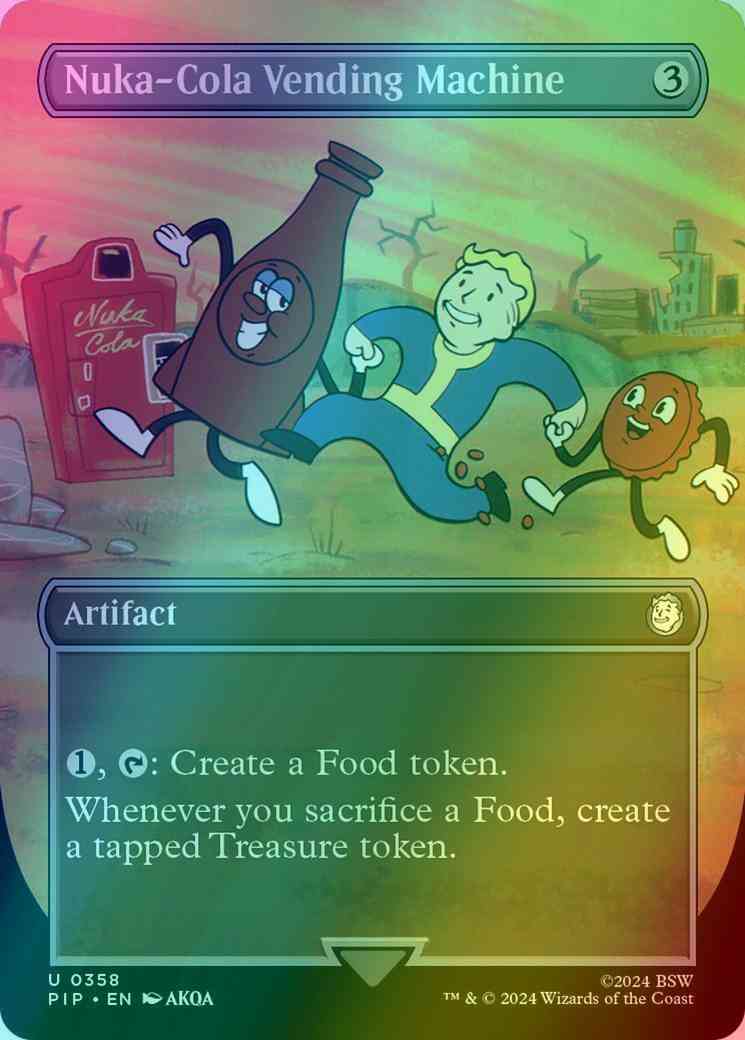 nuka cola mtg card Sierra, Nuka's Biggest Fan - Universes Beyond: Fallout