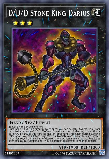 D/D/D Stone King Darius - MACR-EN045 - Rare - Unlimited
