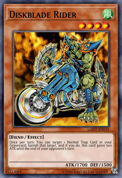 Diskblade Rider - BP03-EN043 - Rare - 1st Edition