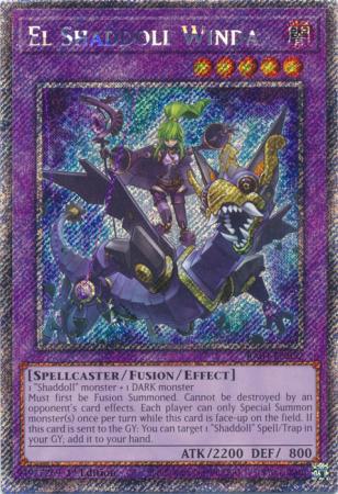 El Shaddoll Winda - RA04-EN052 - Platinum Secret Rare - 1st Edition