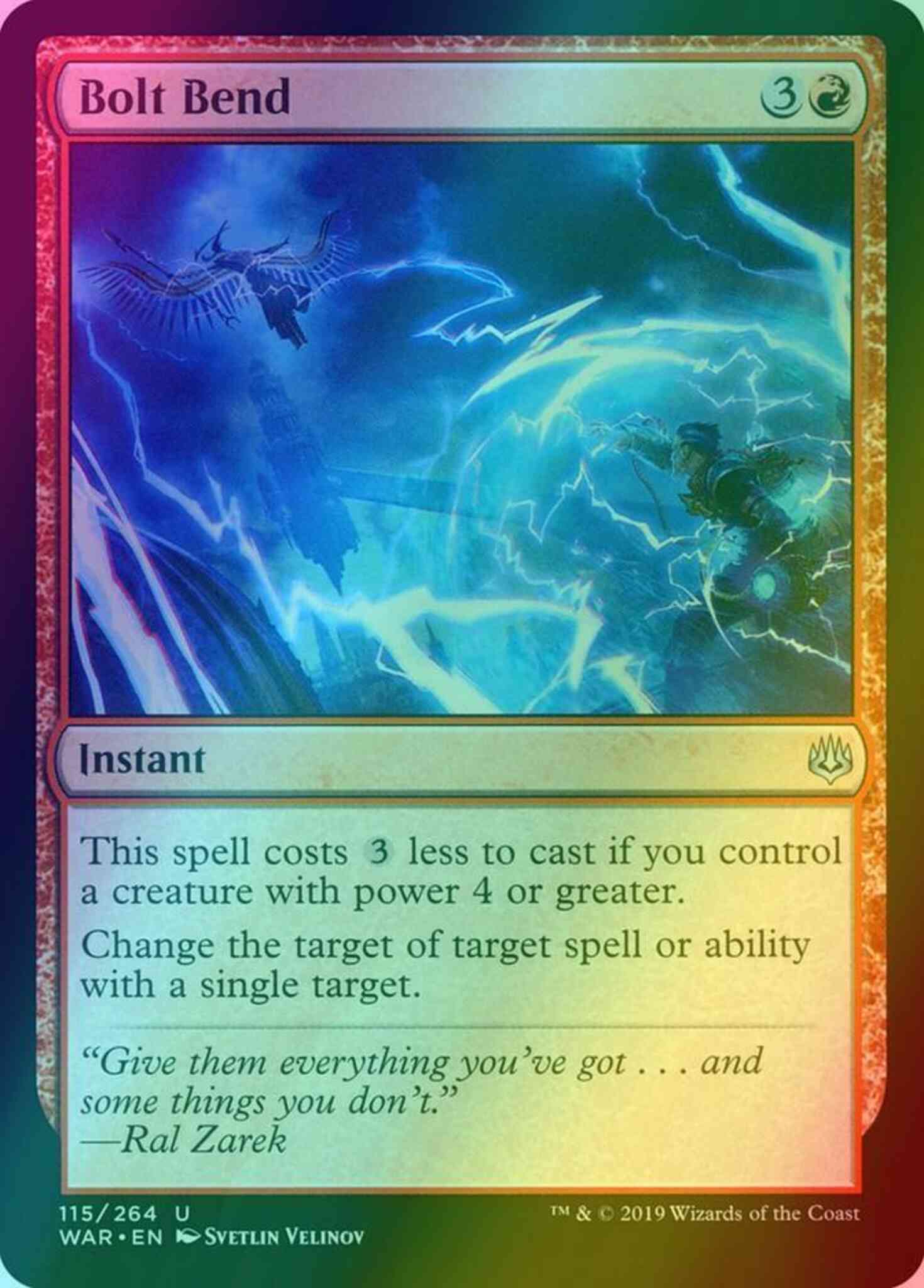 Bolt Bend [115] [War of the Spark] [Foil] – Face to Face Games