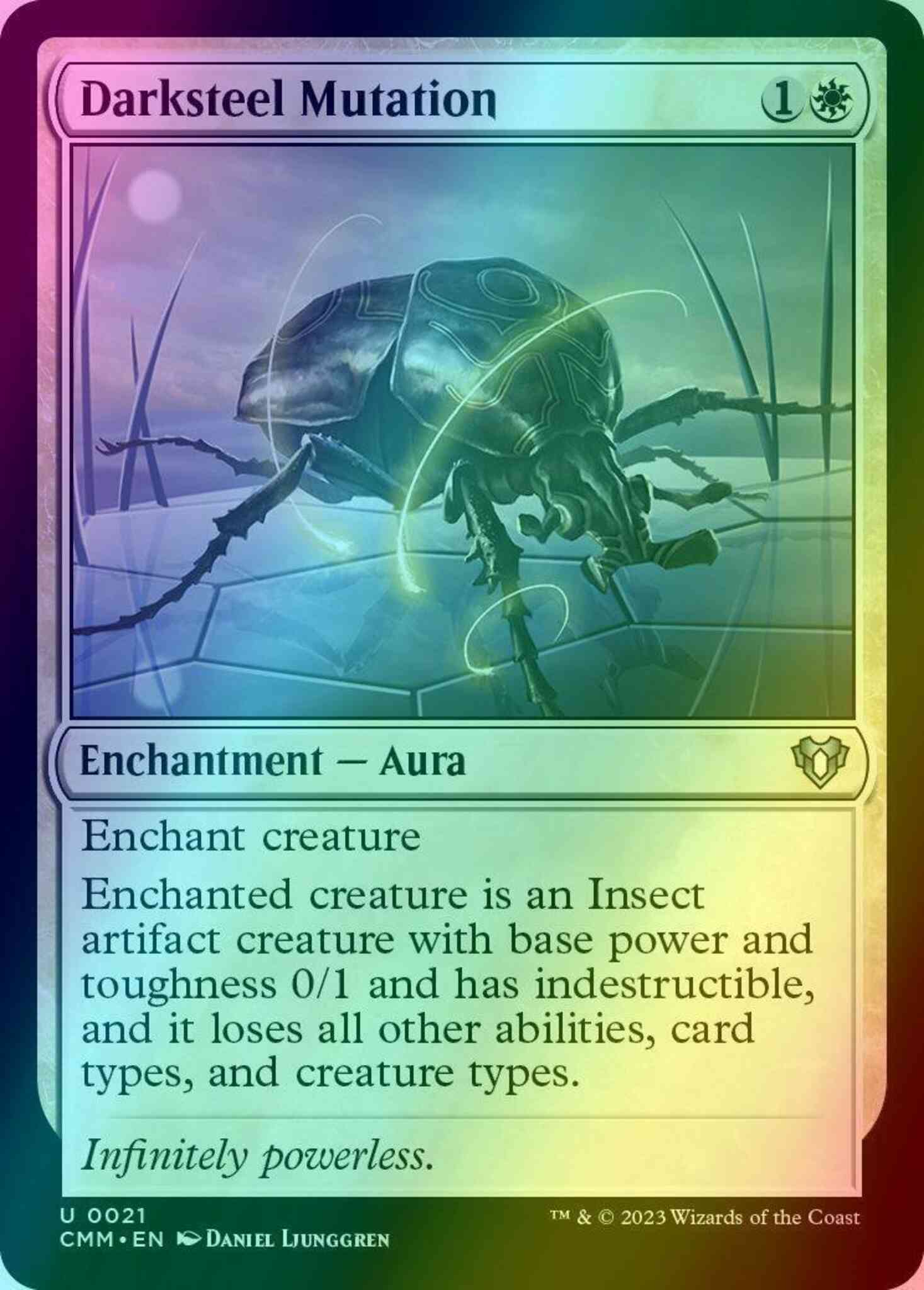 Darksteel Mutation [21] [Commander Masters] [Foil] – Face to Face Games