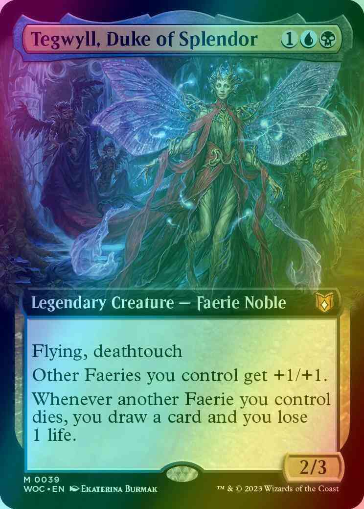 mtg tegwyll commander deck Ultra Pro