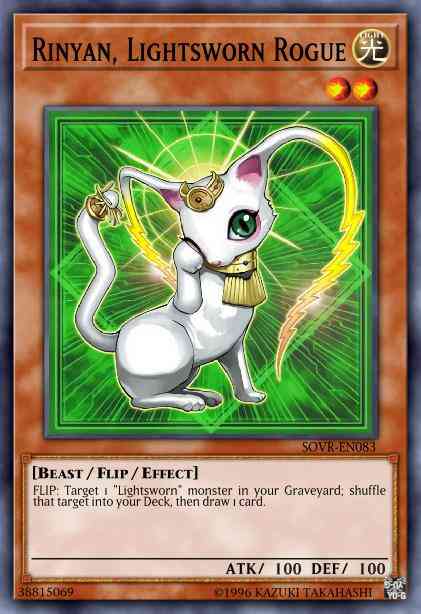 Rinyan, Lightsworn Rogue - SOVR-EN083 - Rare - 1st Edition