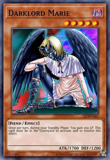 Marie the Fallen One (Darklord Marie) - LON-046 - Rare - 1st Edition