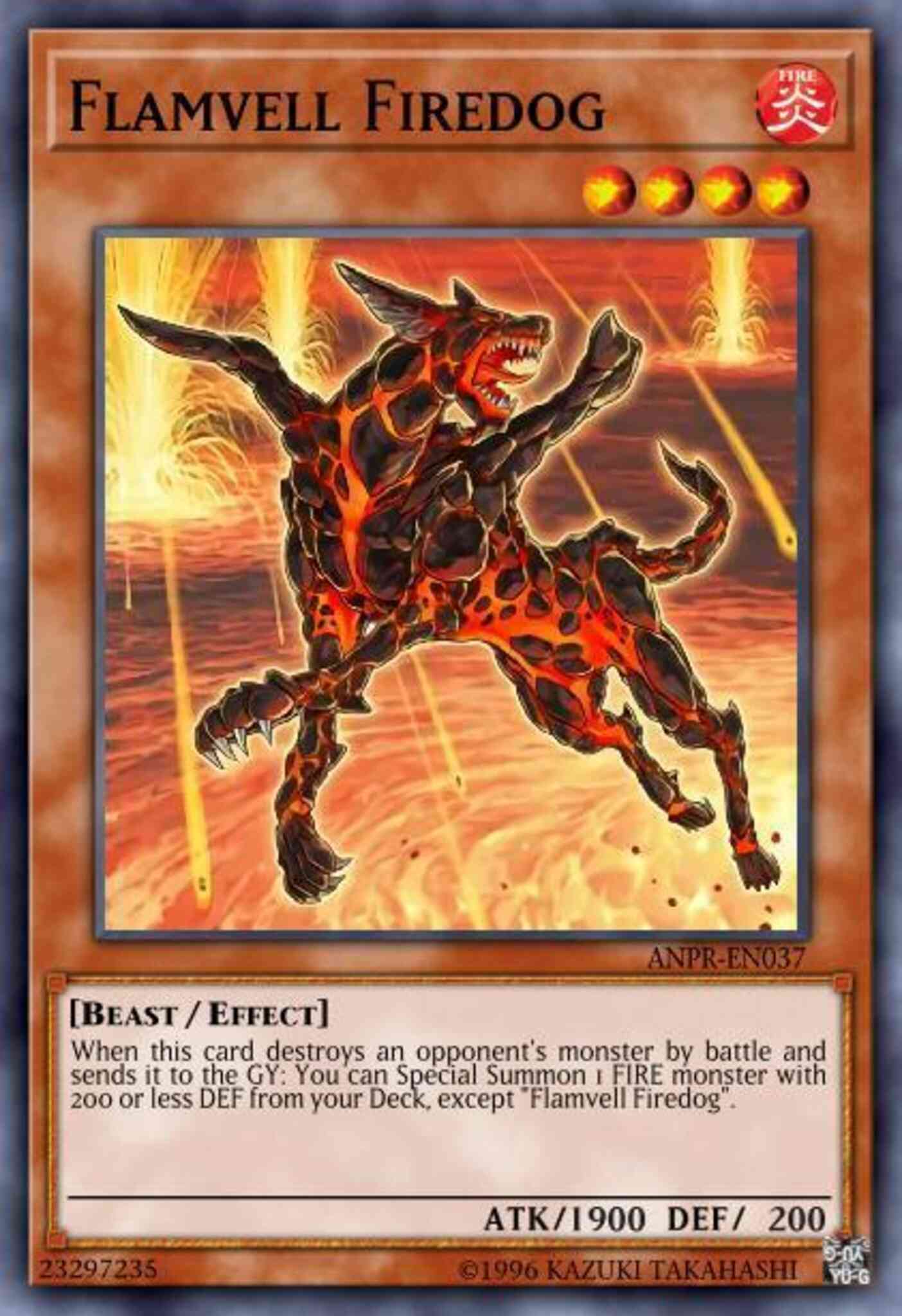 Flamvell Firedog - SDSB-EN016 - Common - 1st Edition