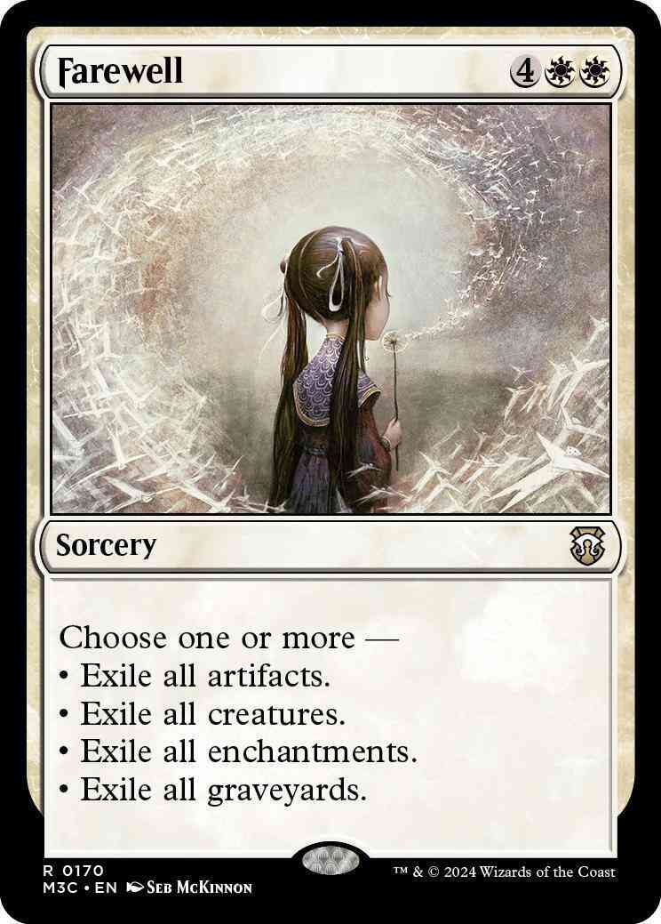 Farewell [170] [Modern Horizons 3: Commander] [Non-Foil] – Face to