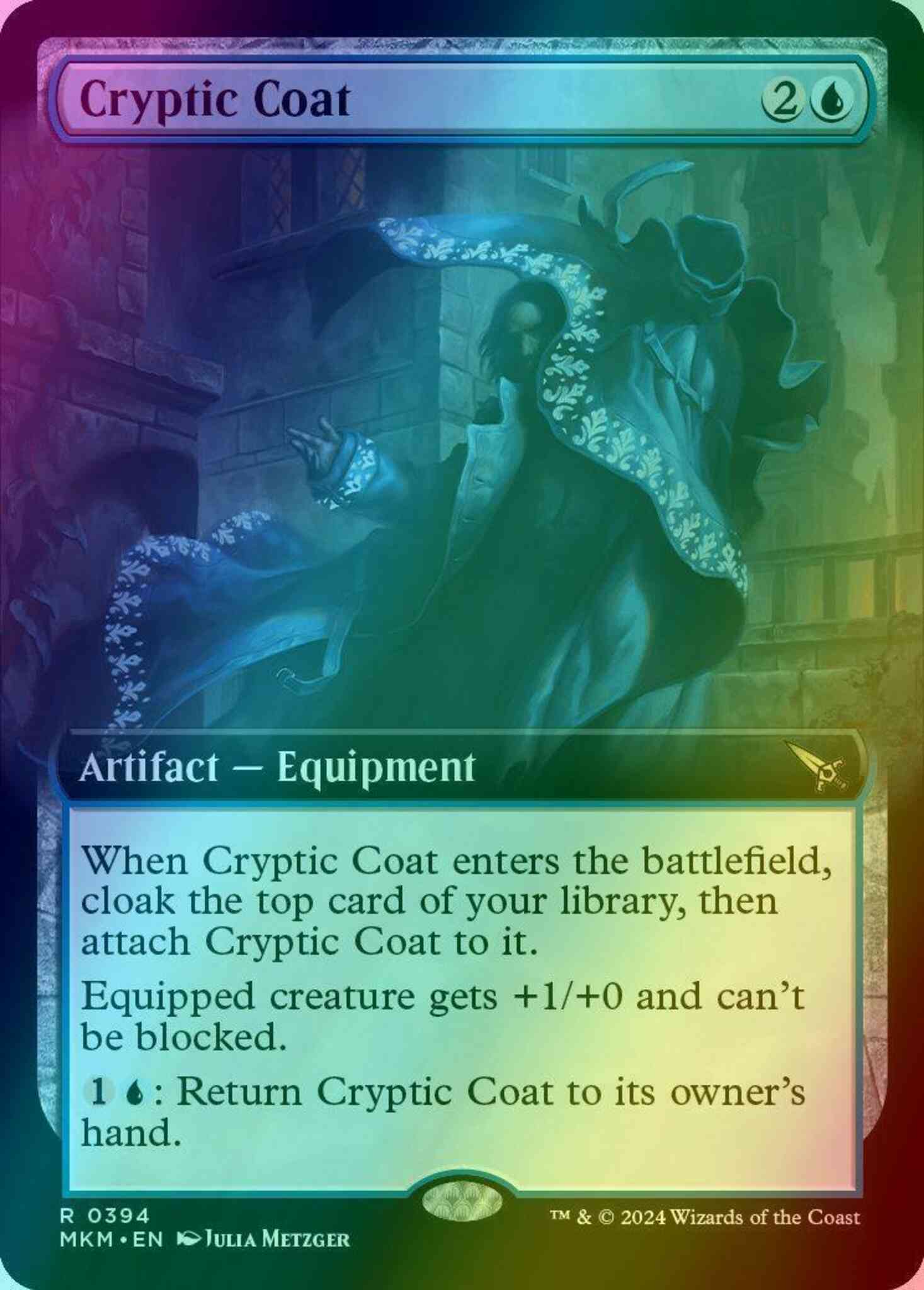 Cryptic Coat [394] [Extended Art] [Murders at Karlov Manor] [Foil] – Face  to Face Games