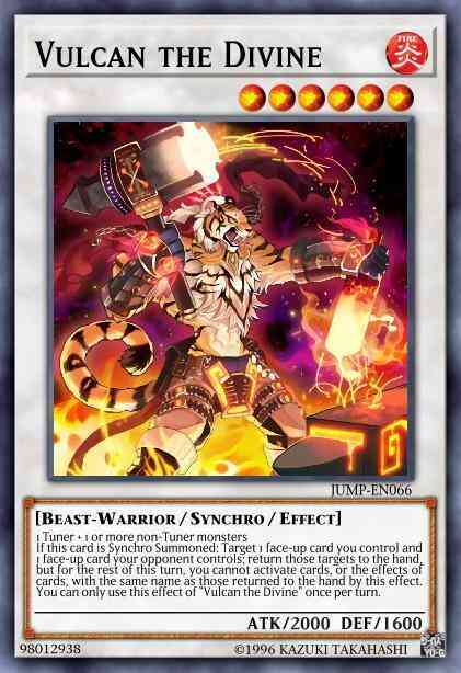 Vulcan the Divine - JUMP-EN066 - Ultra Rare - Limited