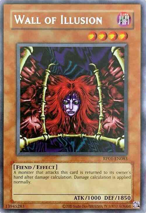 Wall of Illusion - 2020 Date Reprint - RP01-EN083 - Rare - Unlimited