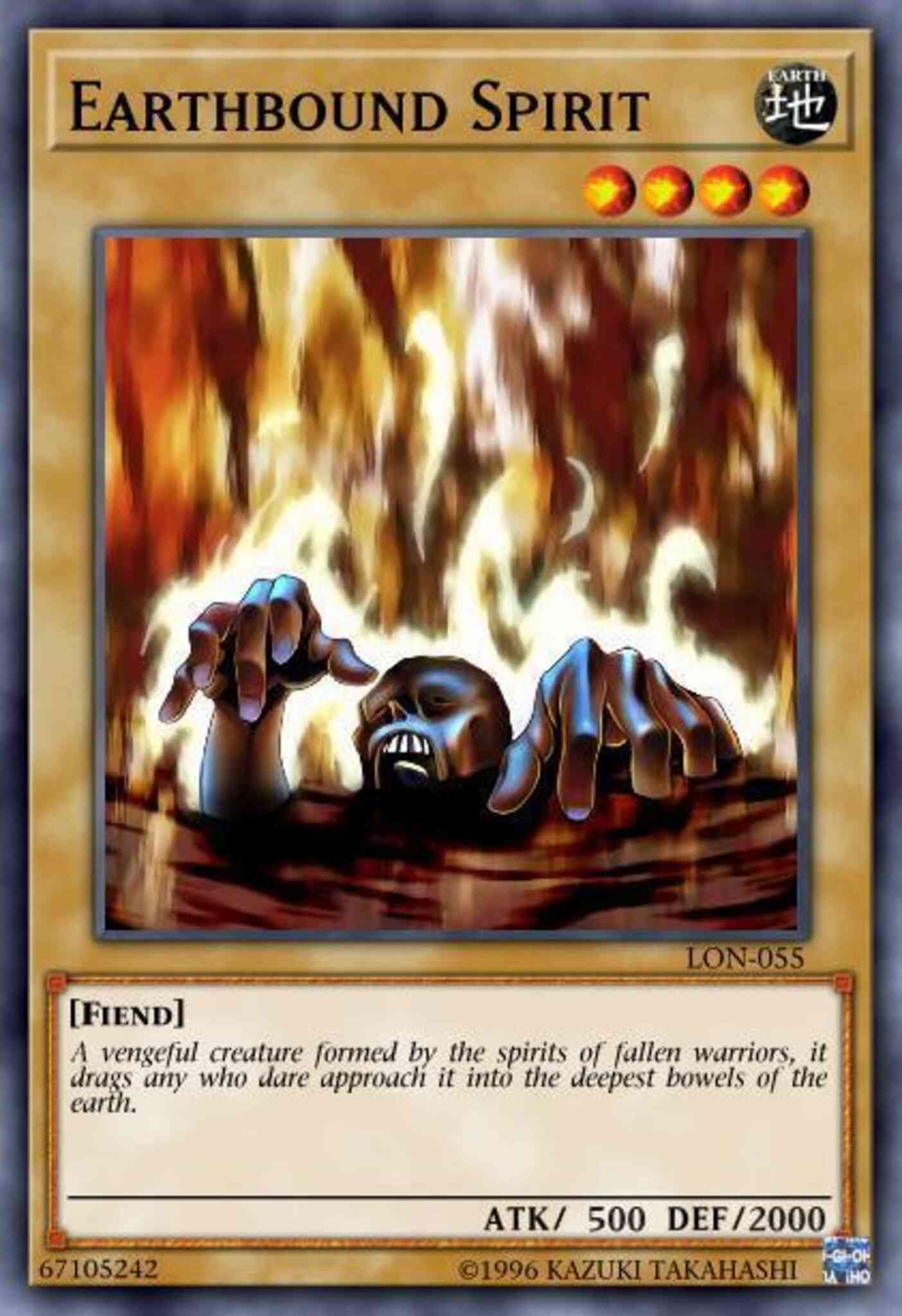 Earthbound Spirit - LON-055 - Common - 1st Edition