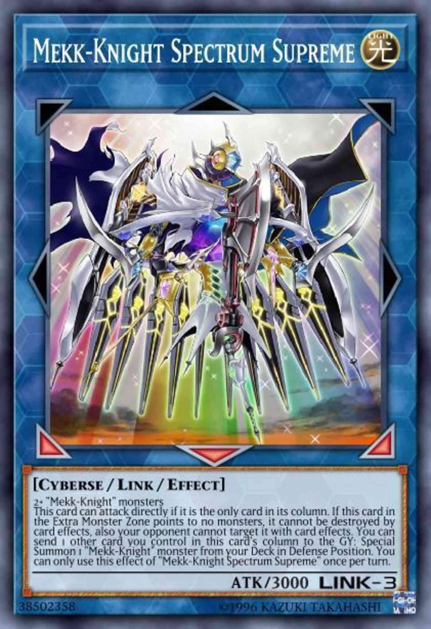 Mekk-Knight Spectrum Supreme - EXFO-EN047 - Ultra Rare - Unlimited
