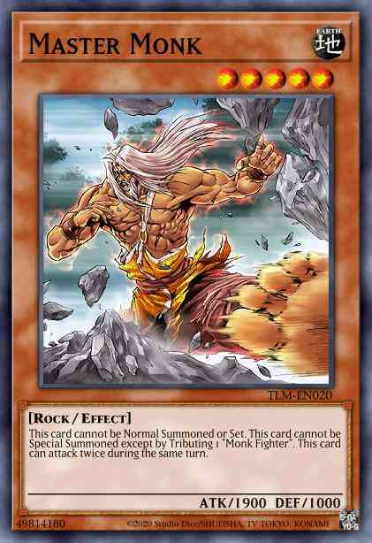 Master Monk - TLM-EN020 - Super Rare - Unlimited