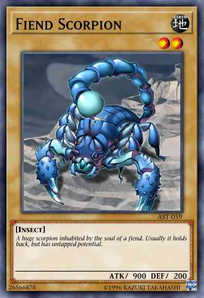 Fiend Scorpion - AST-059 - Common - Unlimited