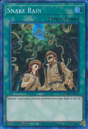 Snake Rain - ANGU-EN051 - Collectors Rare - 1st Edition