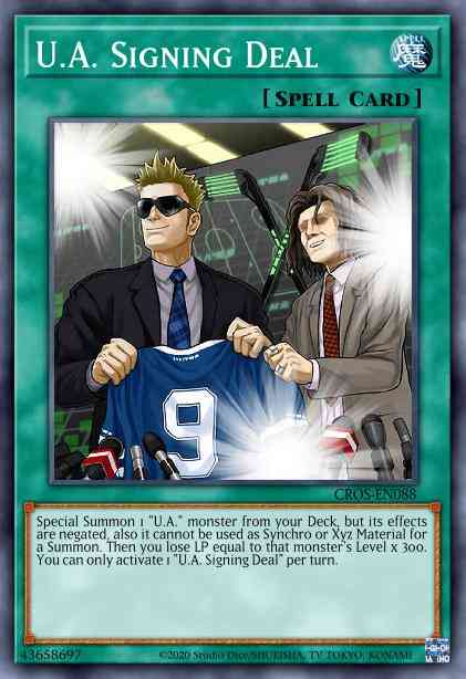 U.A. Signing Deal - OP14-EN010 - Super Rare - Unlimited