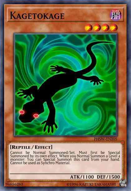 Kagetokage - PHSW-EN005 - Rare - Unlimited