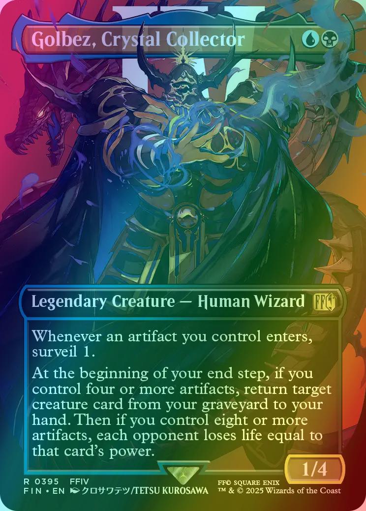 Golbez, Crystal Collector [395] [Borderless] [Character] [FINAL FANTASY]  [Foil] – Face to Face Games