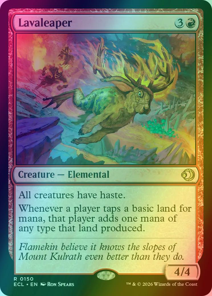 Lavaleaper [150] [Lorwyn Eclipsed] [Foil] – Face to Face Games