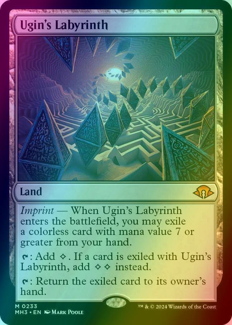 MTG 英語 ウギンの迷宮 Ugin's Labyrinth SP/NN Ugin's Labyrinth [233] [Modern Horizons 3] [Foil] – Face to Face Games