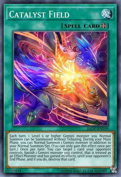 Catalyst Field - INOV-EN059 - Ultra Rare - 1st Edition