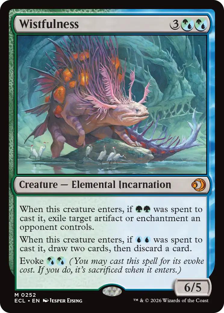 mtg wistfulness通常2、拡張アート2計4枚セット Wistfulness [252] [Lorwyn Eclipsed] [Non-Foil] – Face to Face Games
