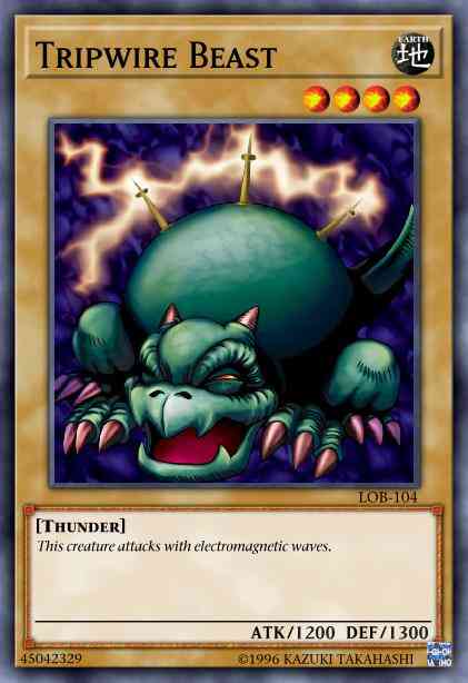 Tripwire Beast - LOB-104 - Common - Unlimited